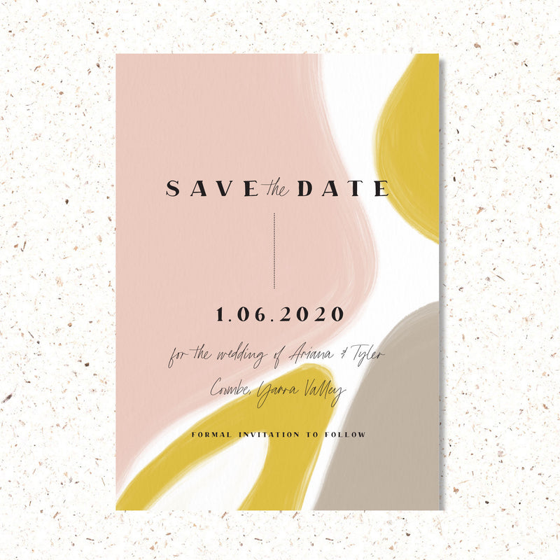 Save The Date Card