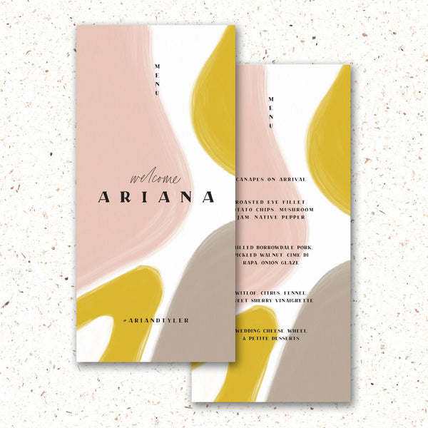 Menu - The Little Details Design Boutique