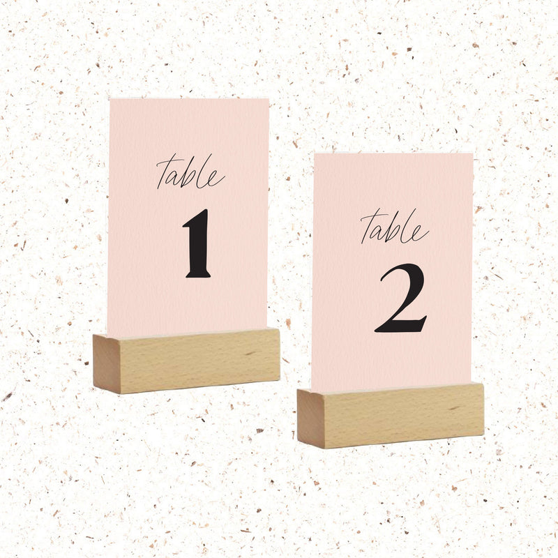 Table Numbers - The Little Details Design Boutique