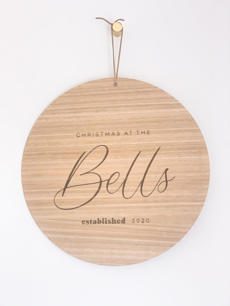 Personalised Wall Disc
