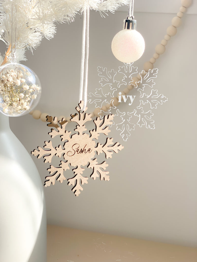 Snowflake Bauble