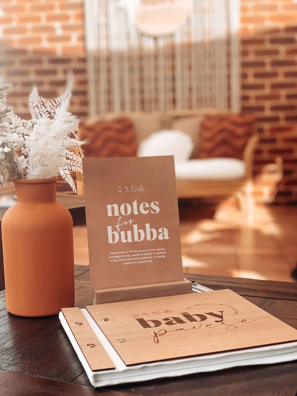 Notes for Bubba Book